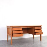 Mid-Century Danish Teak Desk, 1970s.