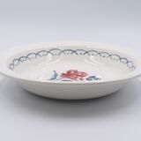 Round hollow dish décor Cannes by Digoin Sarreguemines