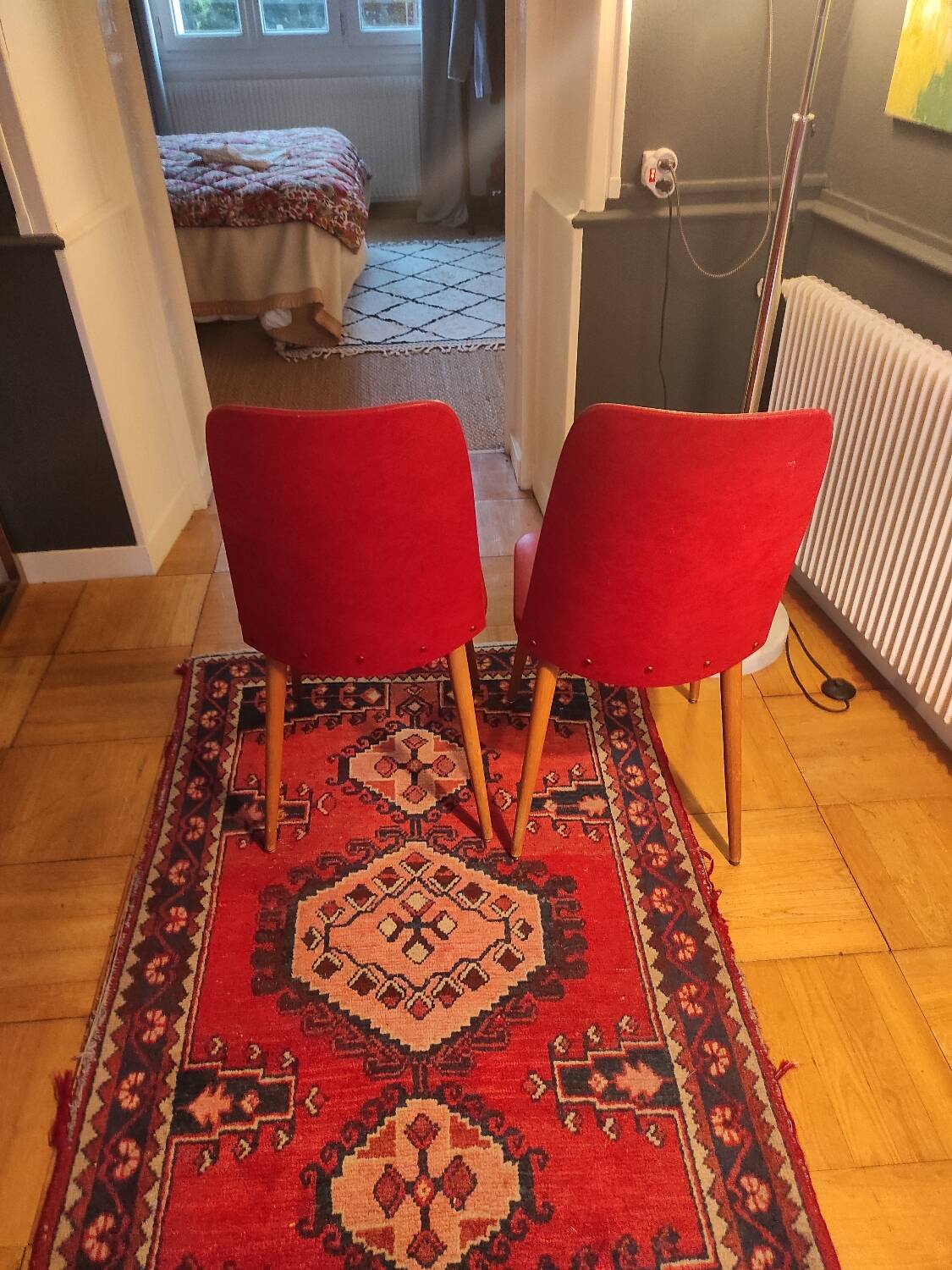 Pair of Scandinavian chairs
