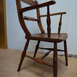Antique Oxford Windsor chairs, 1850s set of 5