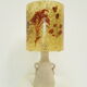 Vintage Accolay lamp in resin and ceramics