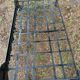 rare Napoleon III cast iron and wrought iron sofa bed, 19th century