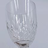 6 Saint Louis crystal water glasses Massenet model