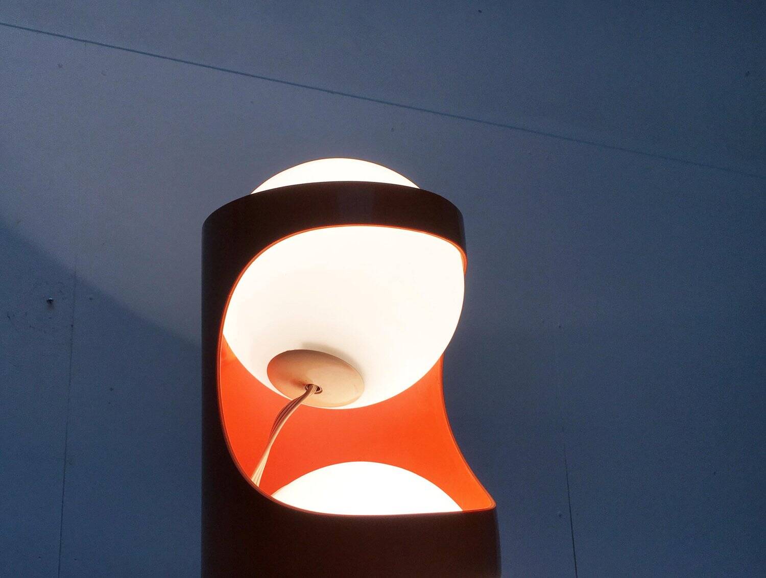 Mid-Century Swiss Space Age Floor Lamp Guggerli L3 by Rosemarie and Rico Baltensweiler for Baltensweiler, set of 2