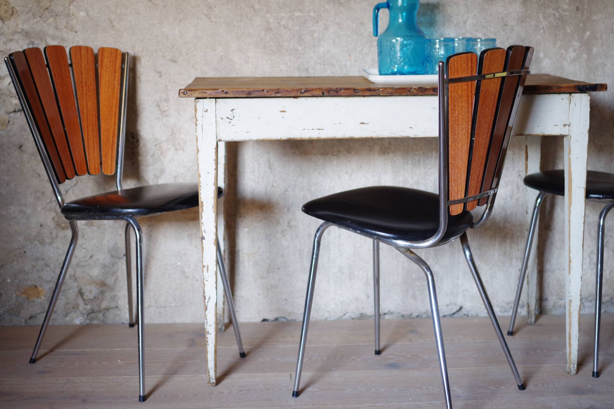 Set of 3 chairs 1970