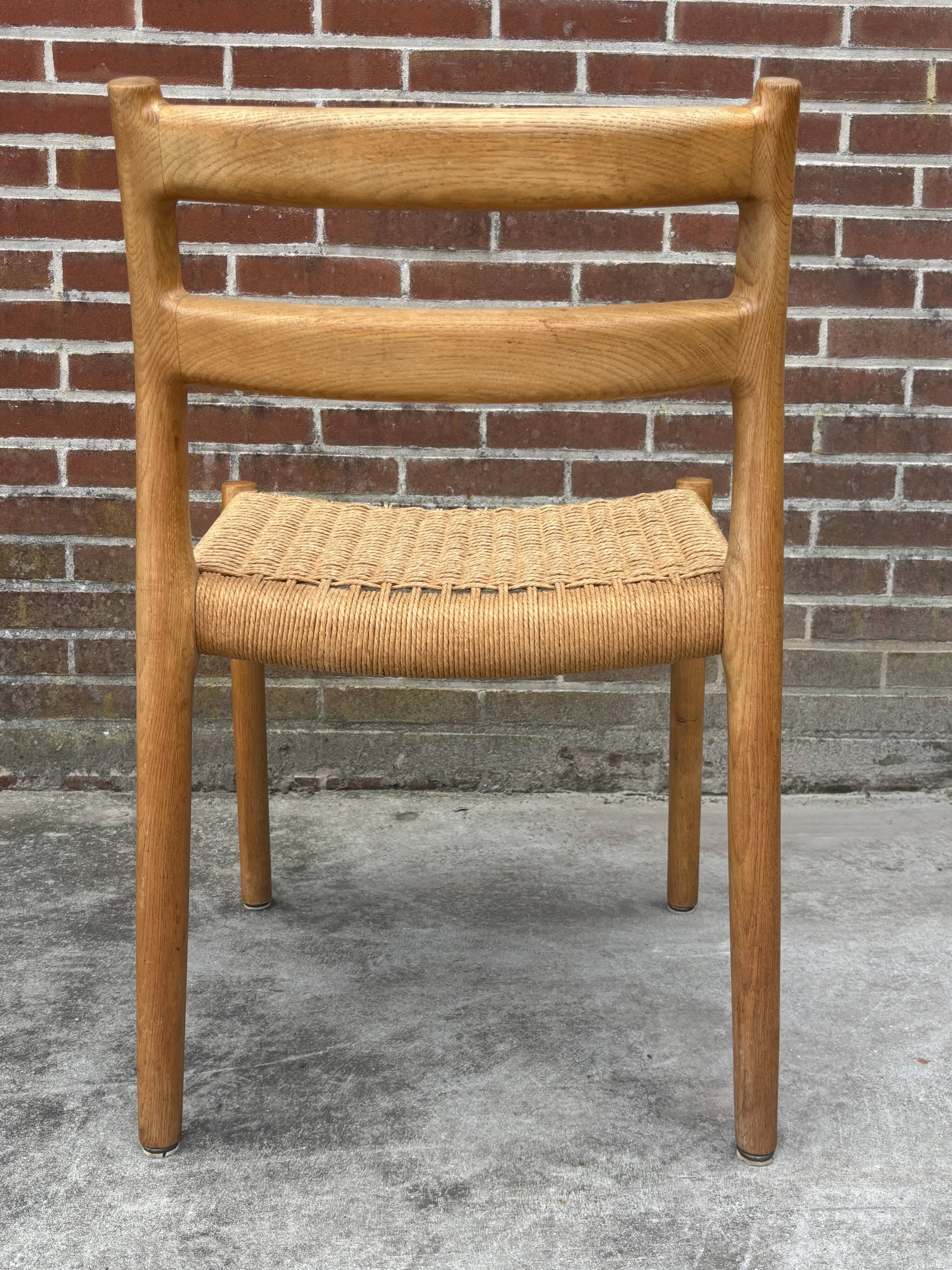 Mid Century Niels O Moller Chair model 84 Danish Design