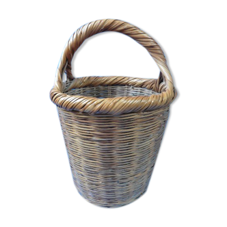 Panier de boulanger en osier, 1950