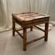 Tabouret bambou /osier vintage
