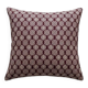 Housse de coussin kachin bordeaux et beige (rida) 30x50 cm