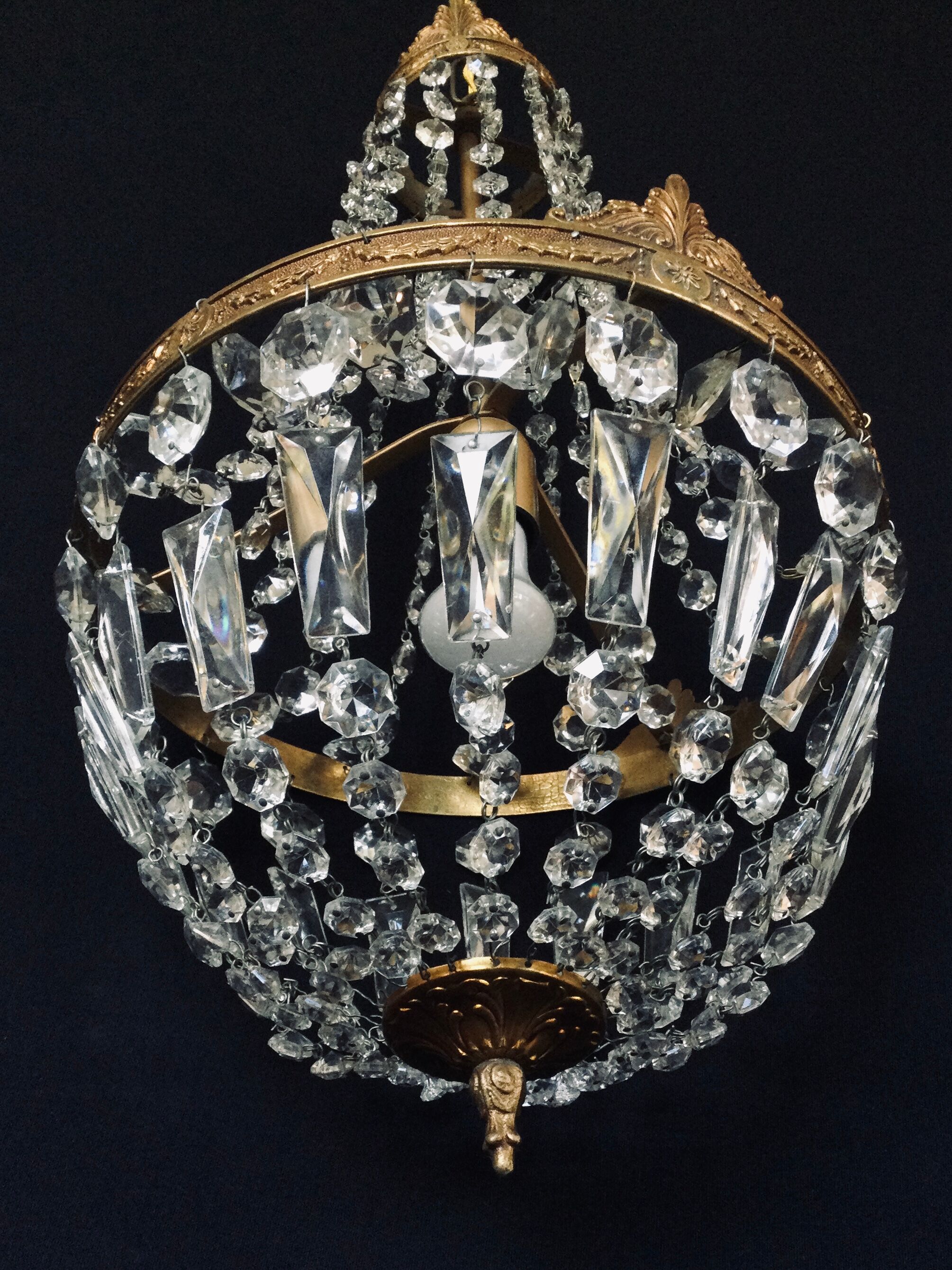 Lustre montgolfière