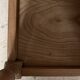 Bureau secrétaire console bois clair vintage Alphonse avec tiroir