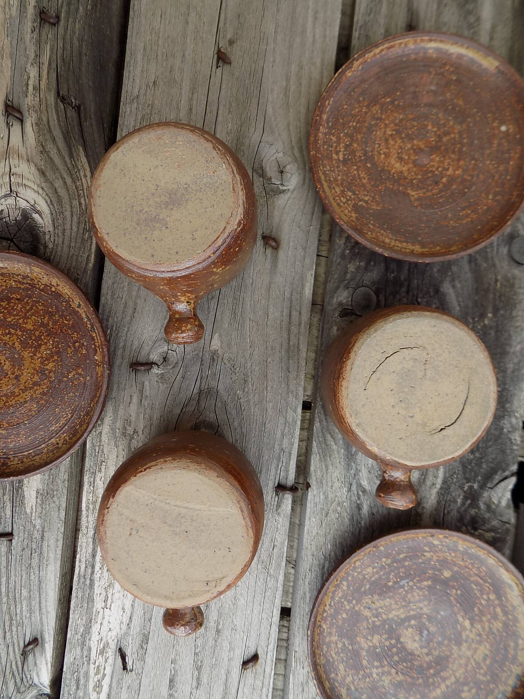 13 piece stoneware coffee/tea set