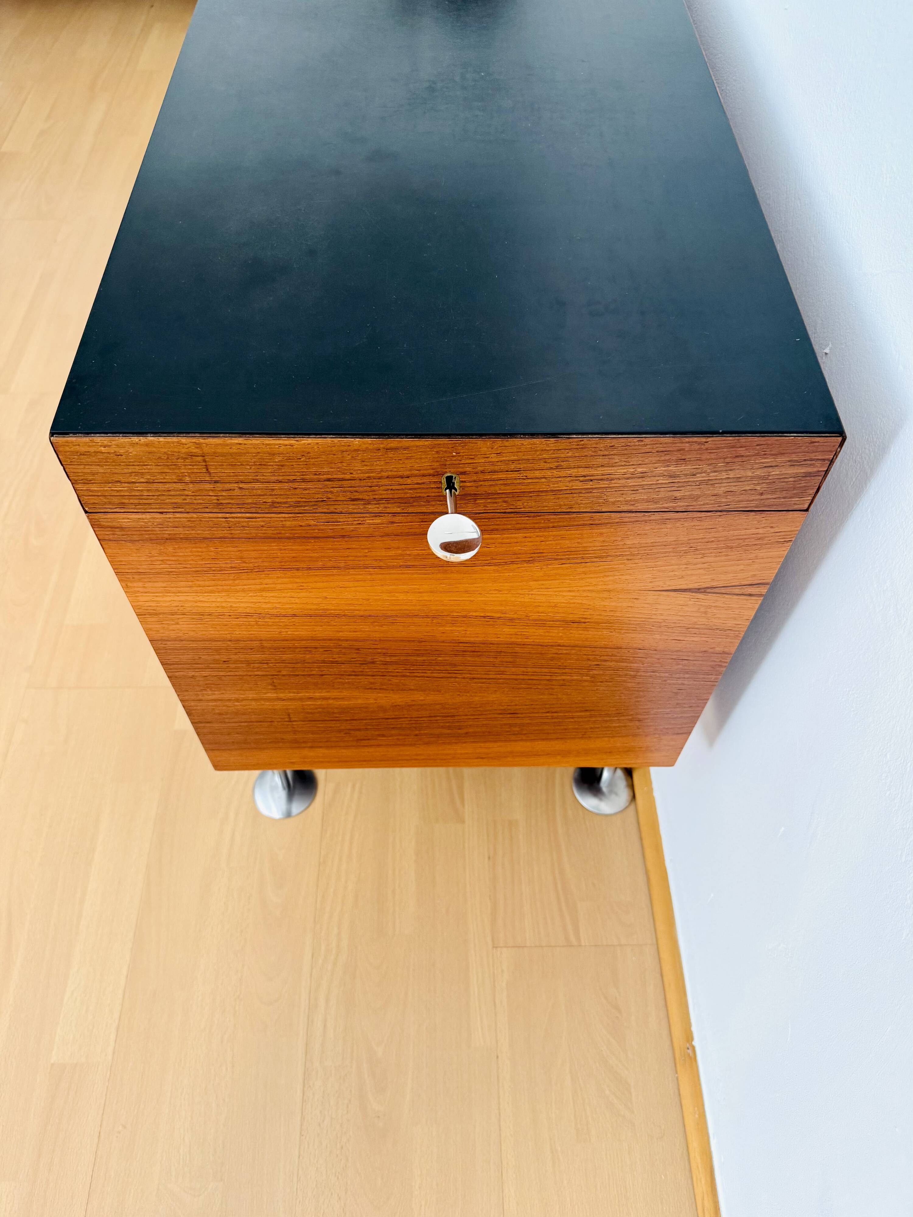Danish Freestanding Bar Cabinet by Poul Nørreklit
