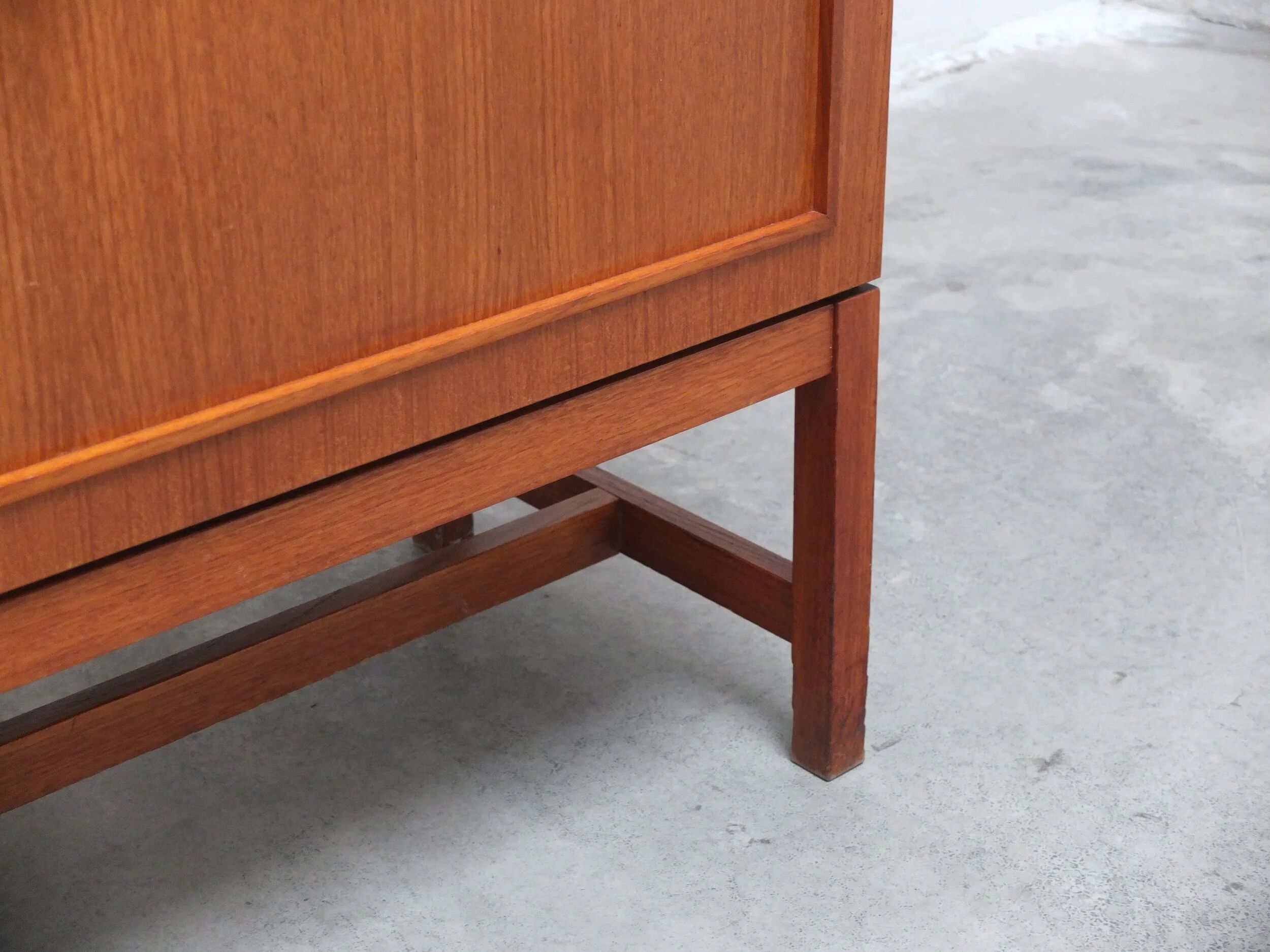 Decorative bar cabinet by Oswald Vermaercke for V-Form, 1966