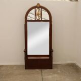 Viennese Secession Huge Mahogany Hall Mirror, 1910