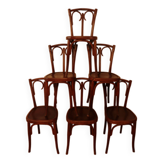 Series 6 bentwood bistro chairs