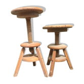 Pair of stools a screw