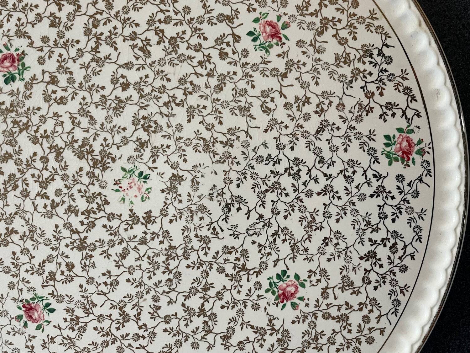 Old Villeroy & Boch Dish – Mettlach – 1950s