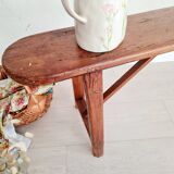 Old wooden farm bench