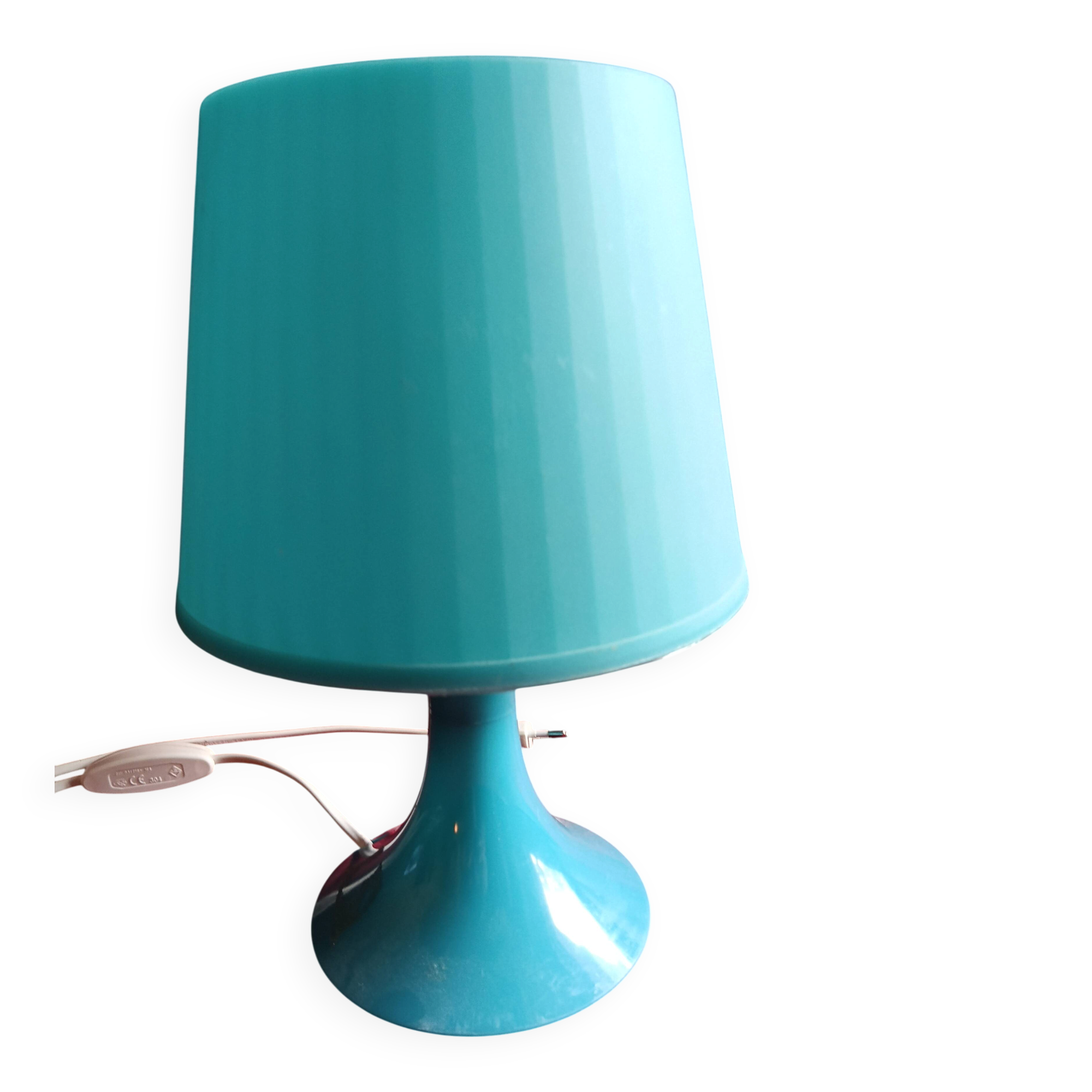 Ikea lamp vintage-turquoise pop style lamp