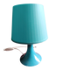 Ikea lamp vintage-turquoise pop style lamp
