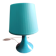 Ikea lamp vintage-turquoise pop style lamp