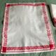 Large tablecloth in vintage damask