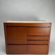 Italian Dry Bar attributed to Angelo Mangiarotti for Molteni in Wood and Marble, 1960s