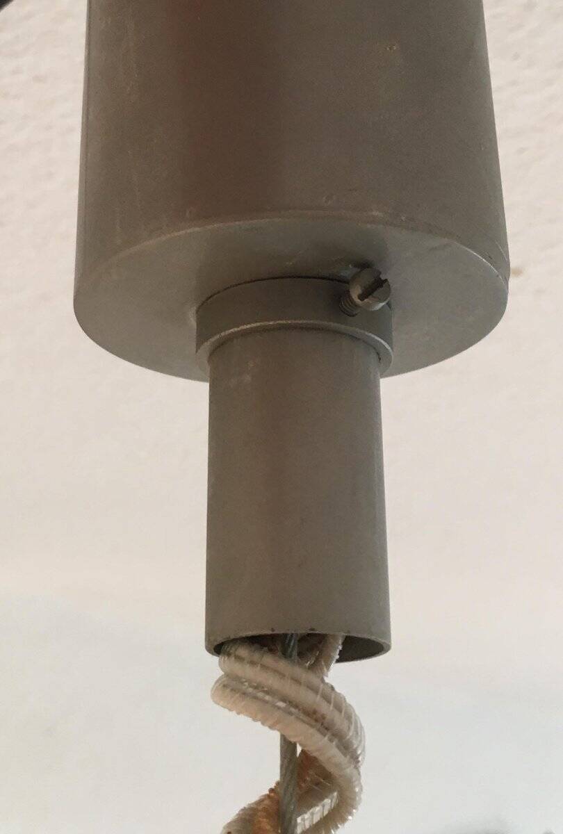 Suspension en Verre LT 338 par Carlo Nason pour Mazzega, Italie 1960
