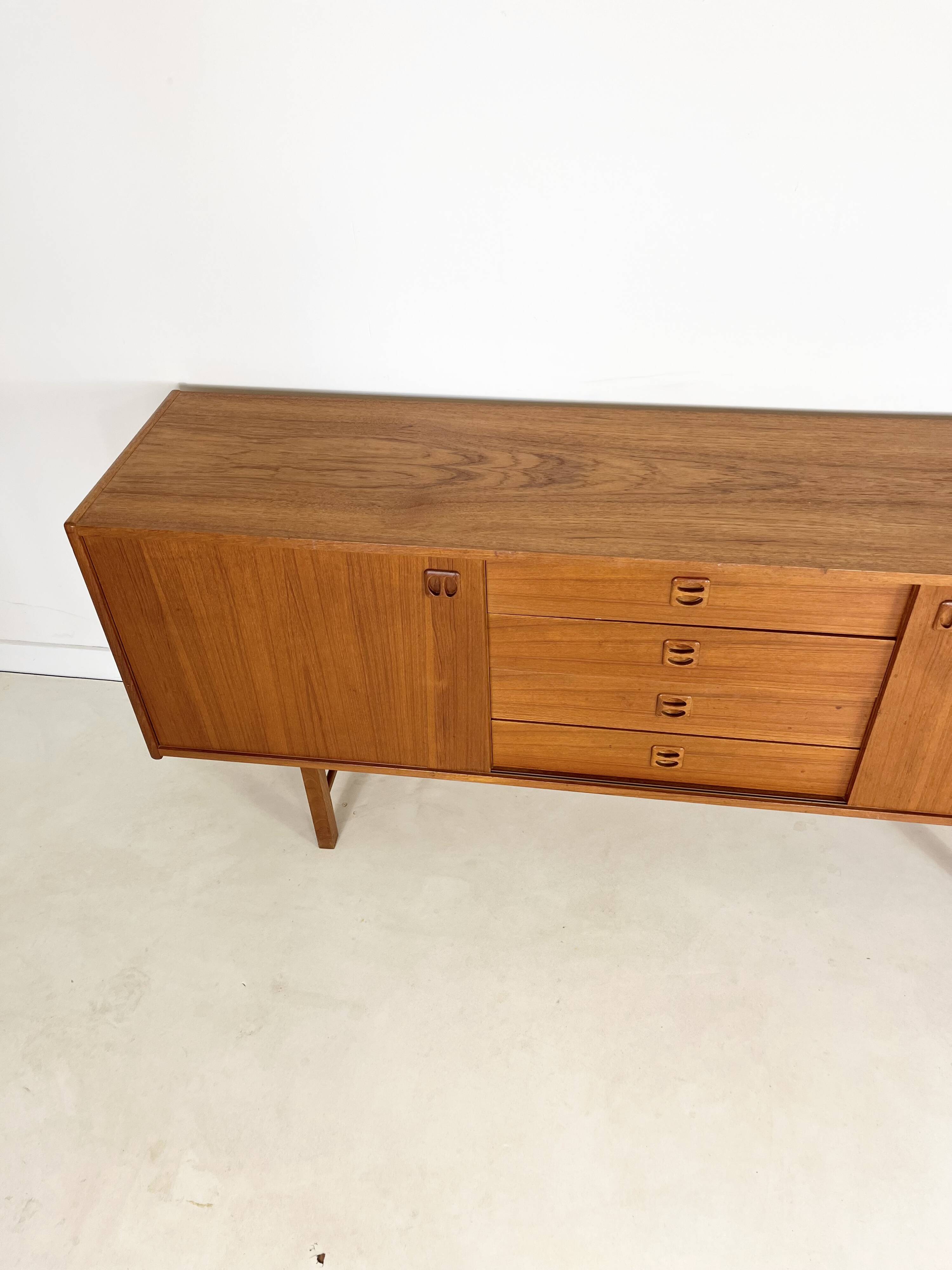 Scandinavische Vintage Sideboard / Dressoir, 'Korsör' jaren 60 IKEA