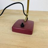 Lamp cocotte years 50red perforated metal