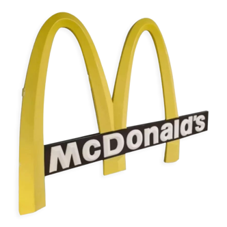 Vintage McDonald's sign