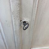 2-door furniture, 2 white patina drawers