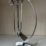Jean Paul Creations fireplace tool set, 1970s design