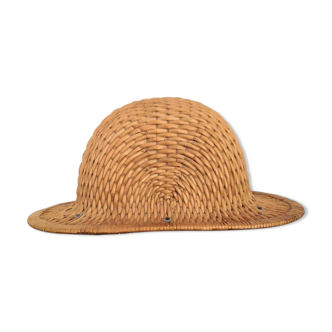 Chapeau rotin ancien