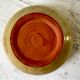 Ceramic bowl / glazed pottery signed 60s-70s