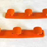Syla Orange Coat Rack - 1970s