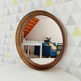Vintage round mirror Gilac 40cm