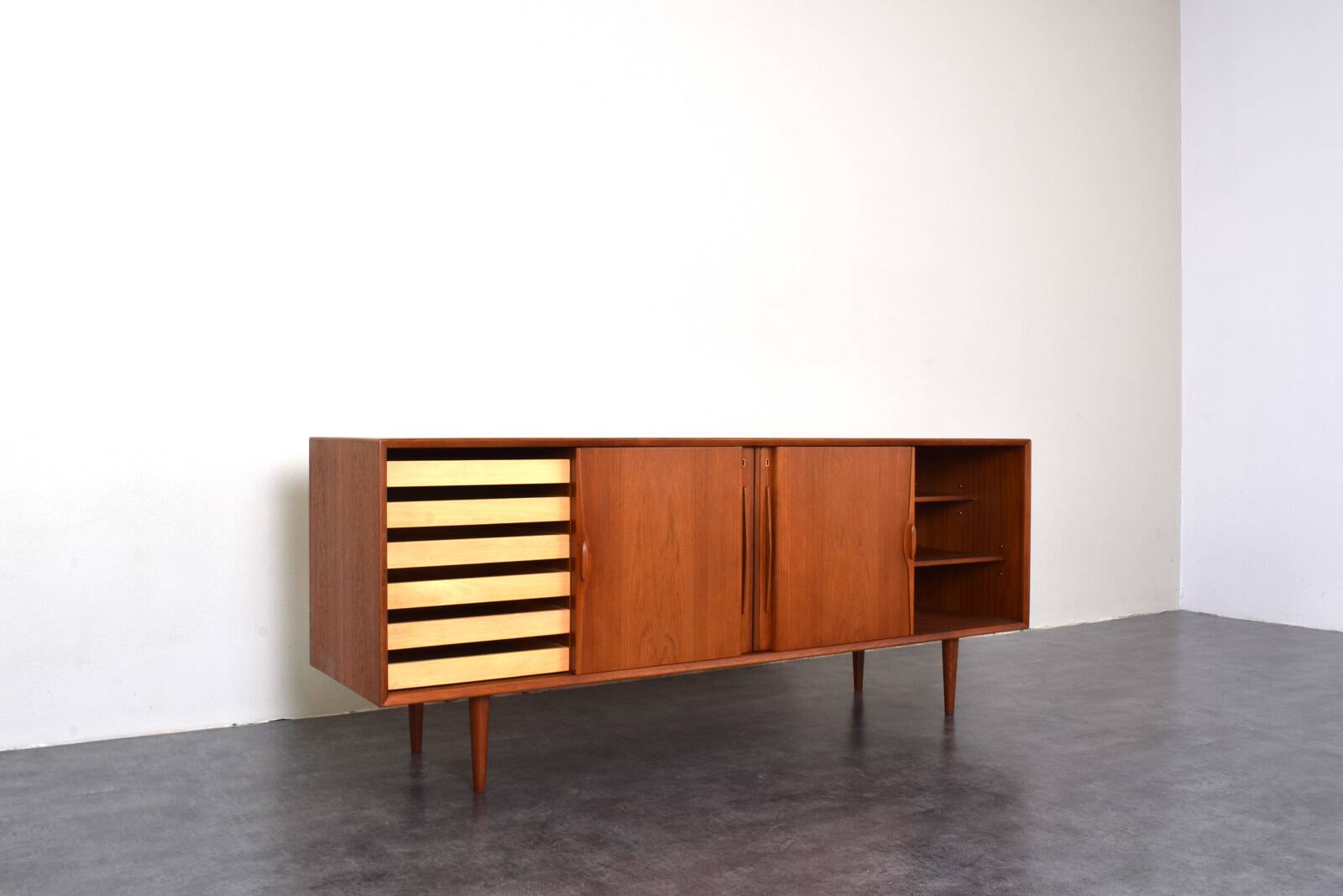 Mid-Century Danish Teak Sideboard, 1960s.