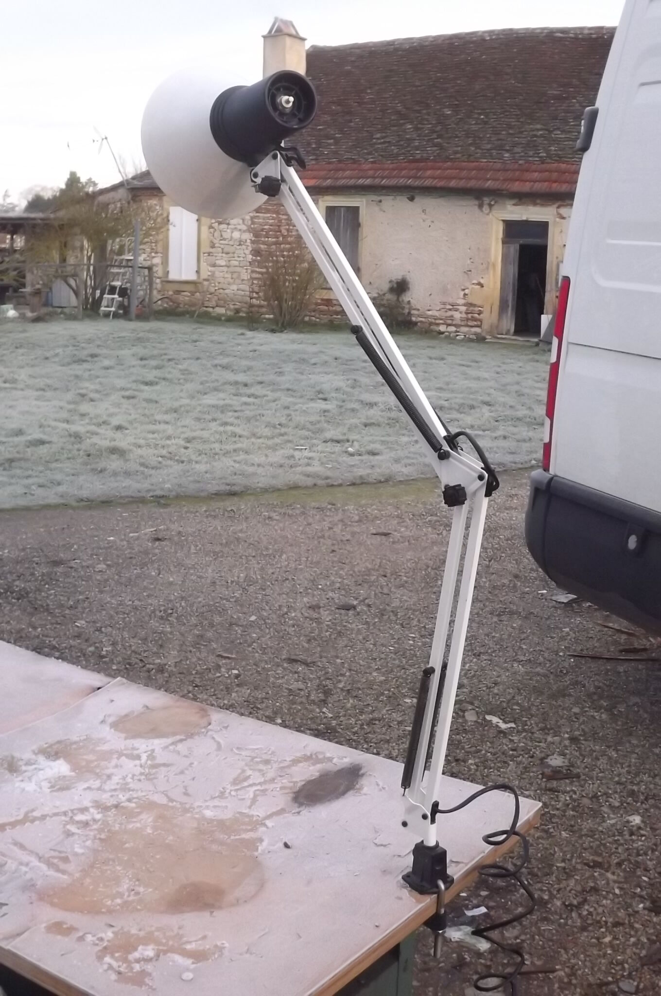 Industrial Metal desk lamp