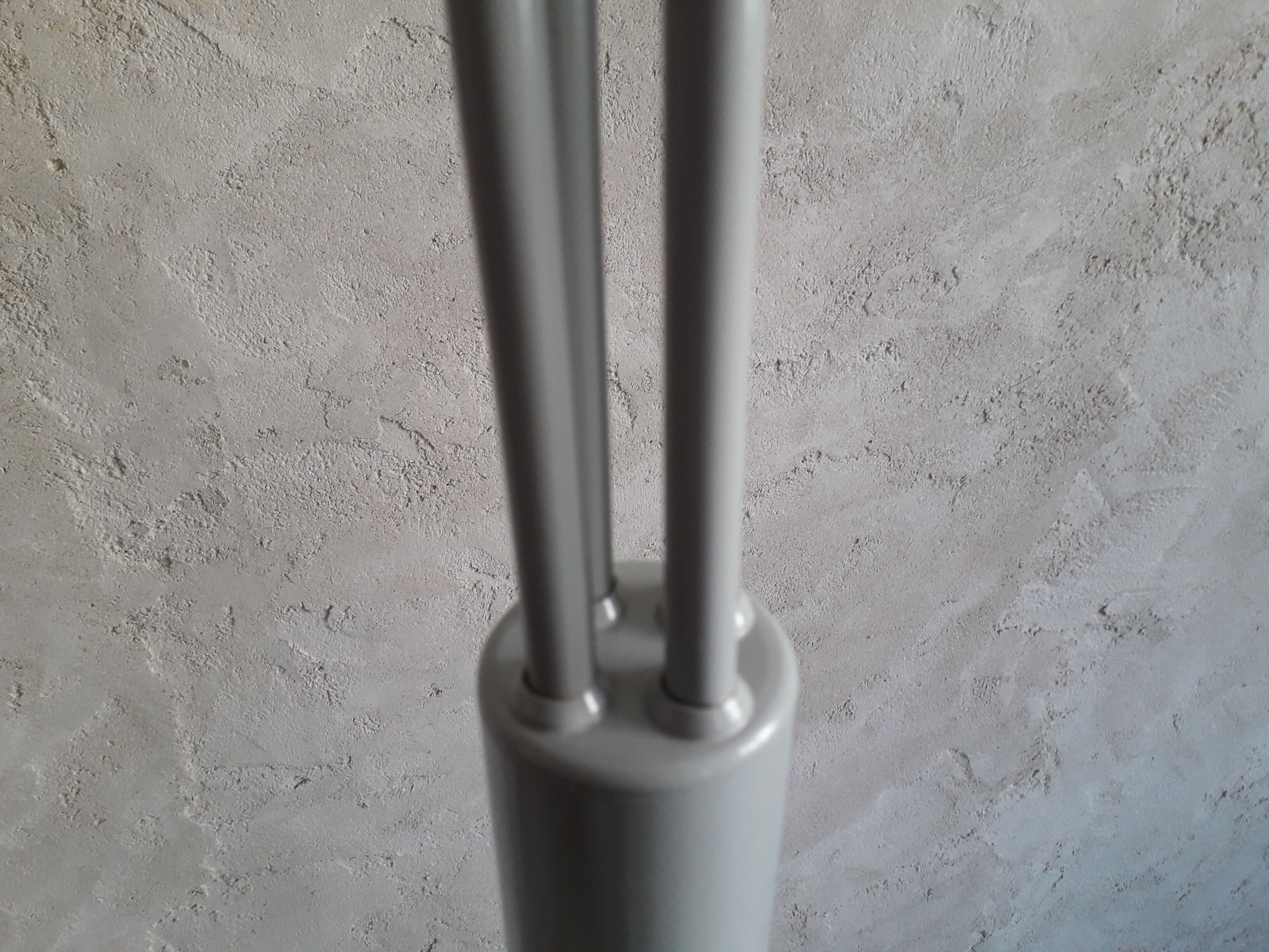 Floor lamp 4 white opaline muds