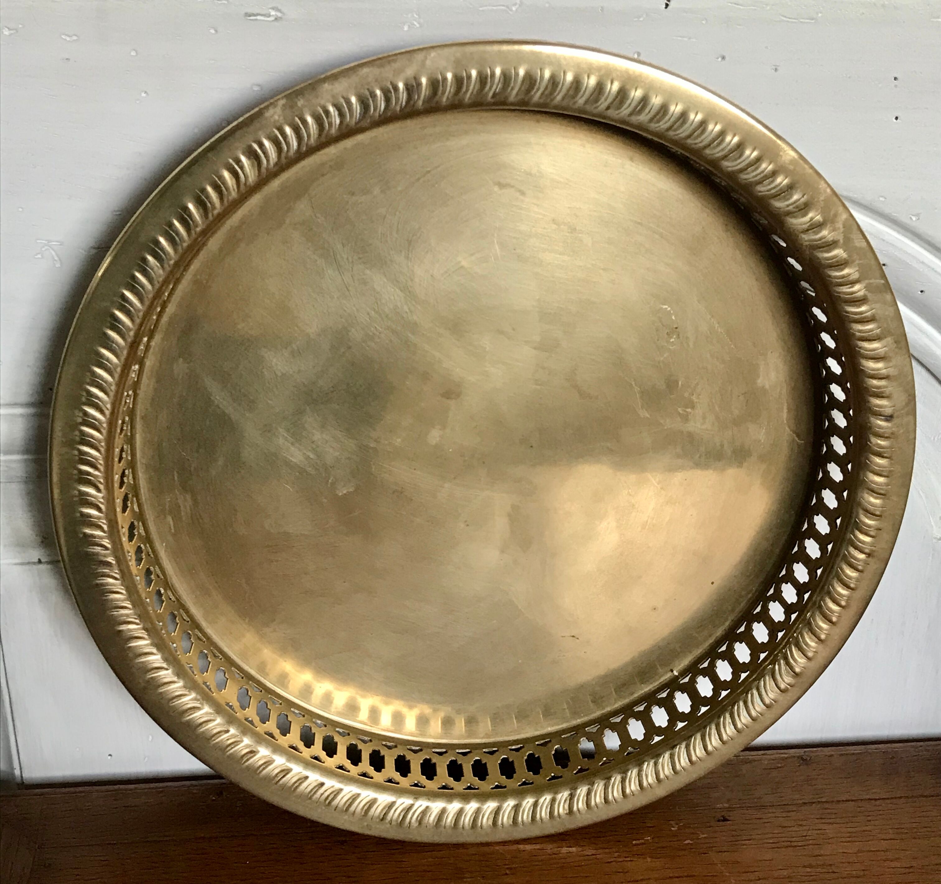 Empty brass pocket circa 1900