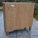 Antique pine commode interior's