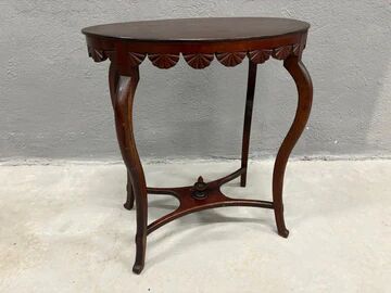 Solid wood side table Art Nouveau, circa 1900–1910