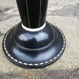 Metal pedestal table joseph hoffman
