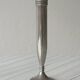 silver-plated single-stem vase