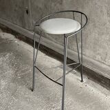 “Silver Moon” bar stool by Pascal Mourgue for Fermob