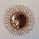 Rattan and wicker mirror from the 1970s 50cm