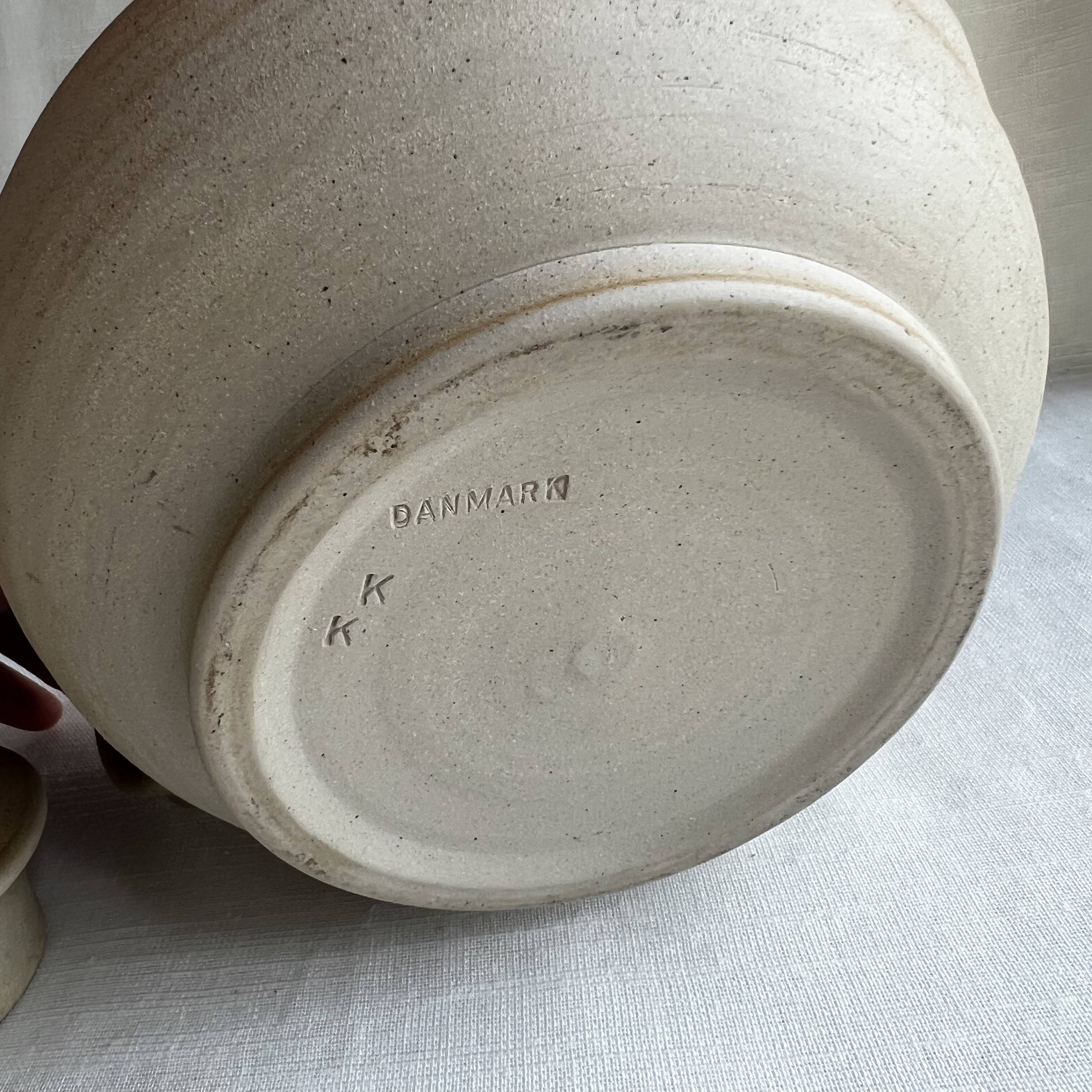 Large Stoneware Teapot Karlslunde Ceramics, Denmark – 1970