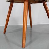 1960s Antonin Suman Pair of Restored Chairs in Walnut Finish
